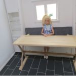 1/6　ダイニングテーブル作り（4）完成